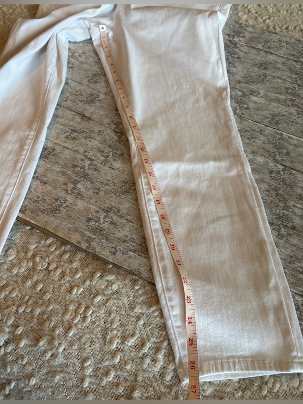 NEW w/Tags Good American Good Legs Crop White High-Rise Jeans Size 16 - Picture 13 of 13